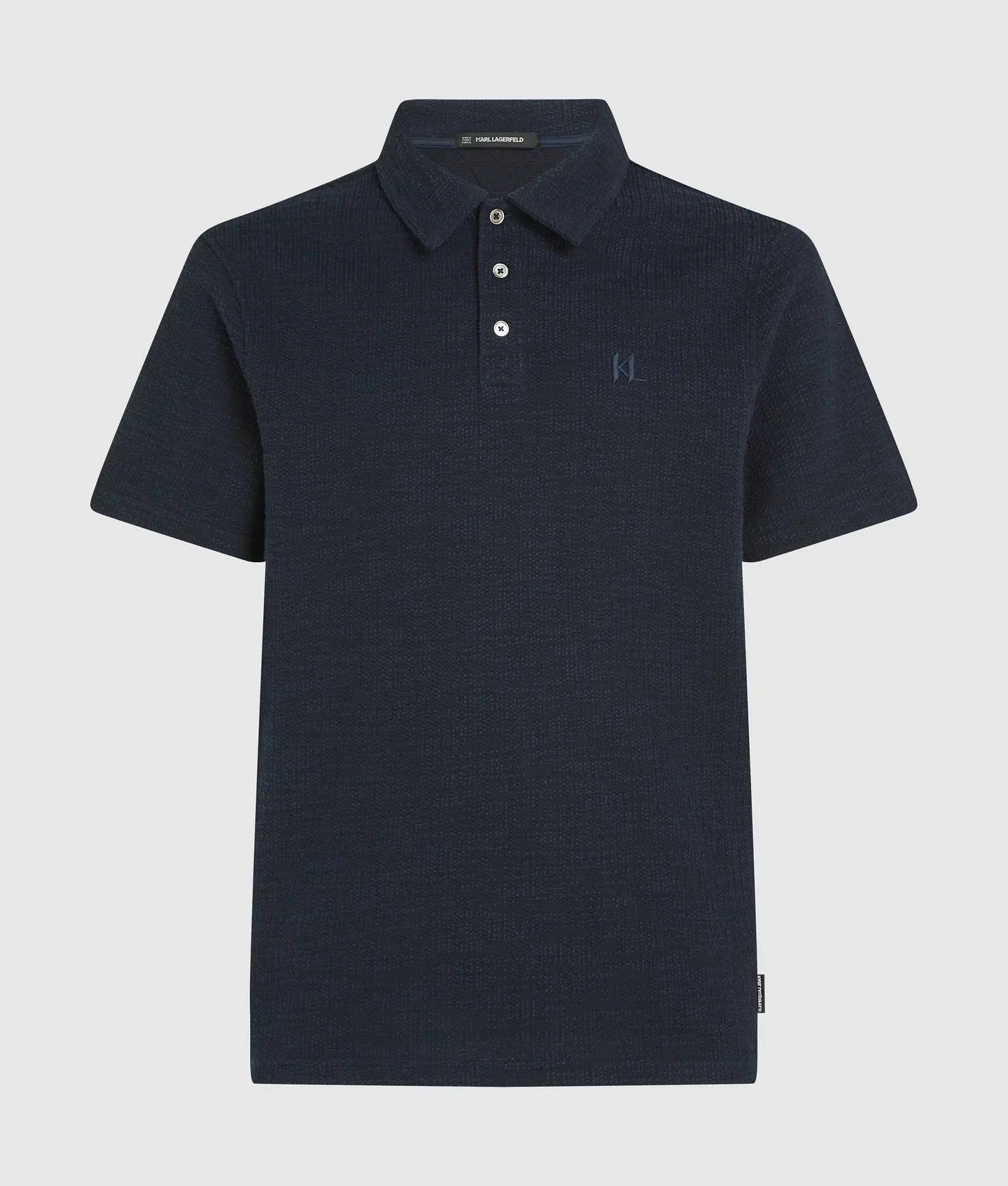 KARL BOUCLÉ POLO SHIRT