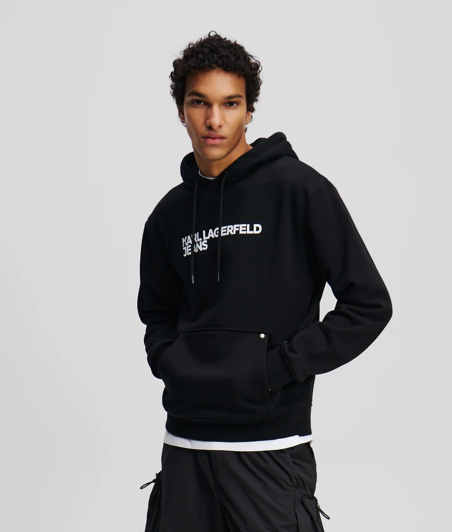 KARL LOGO HOODIE