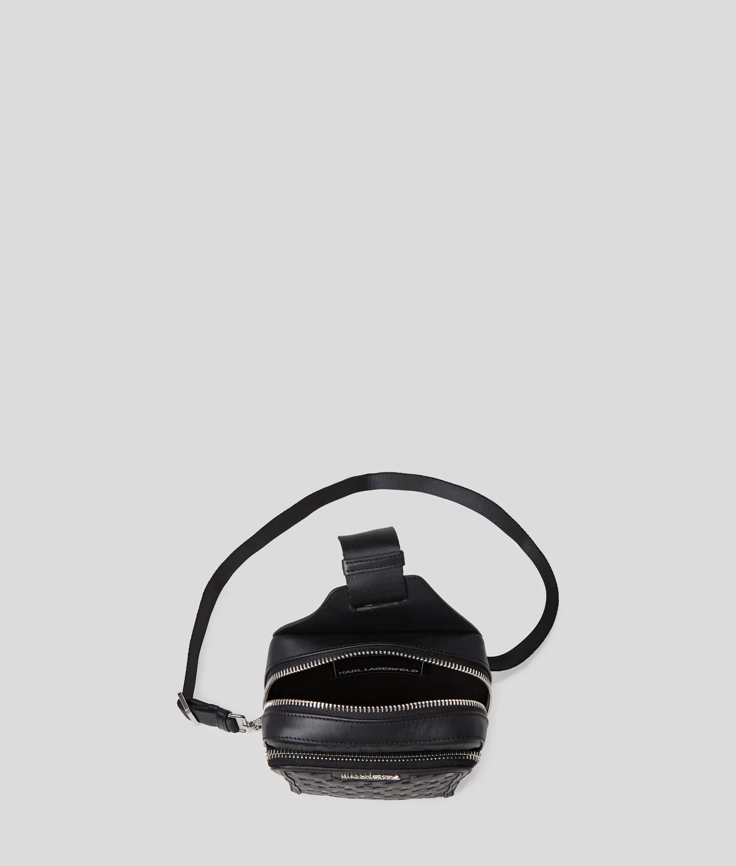 KARL K/LOOM LEATHER SLING BAG