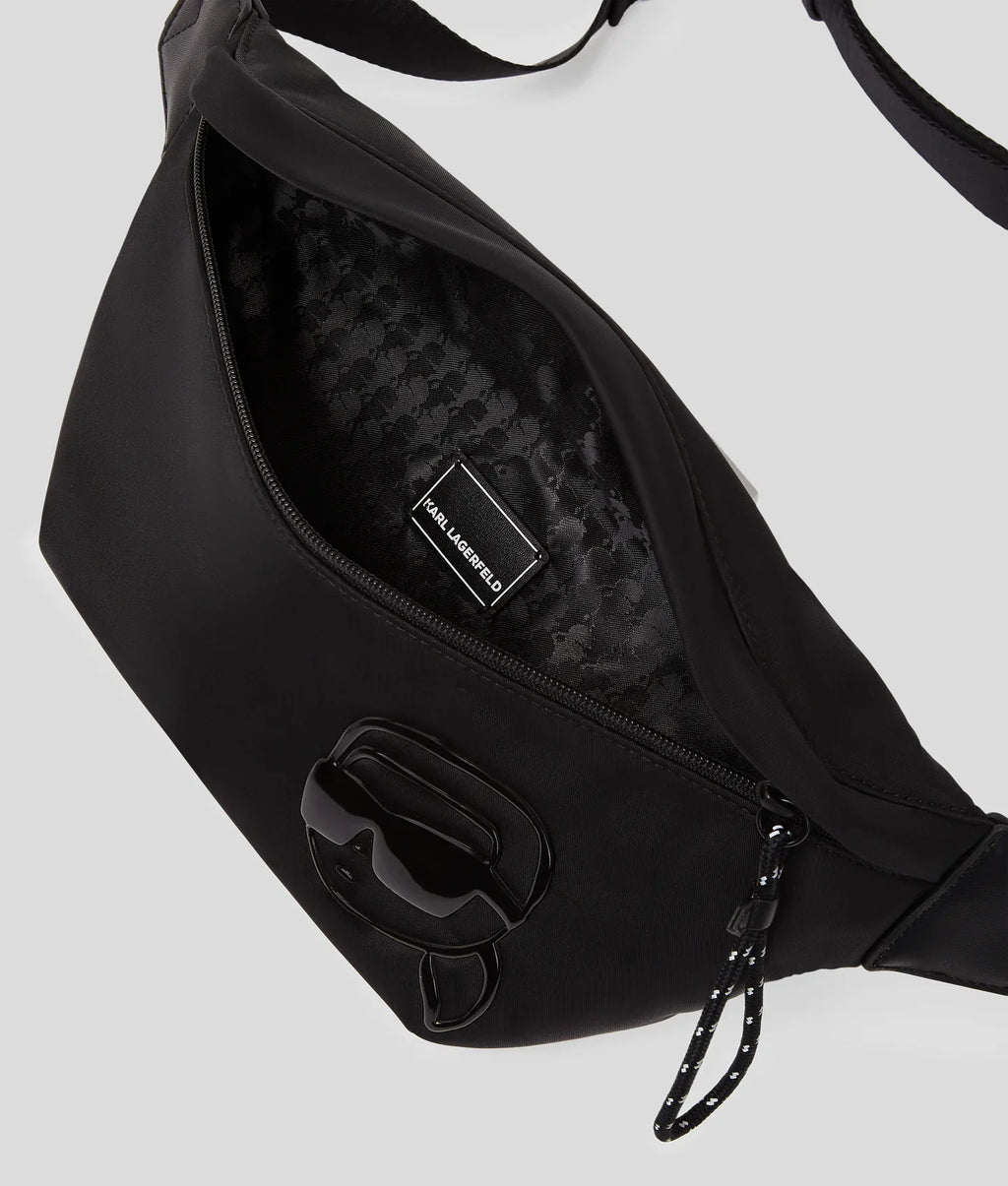 KARL IKON K NYLON BELT BAG