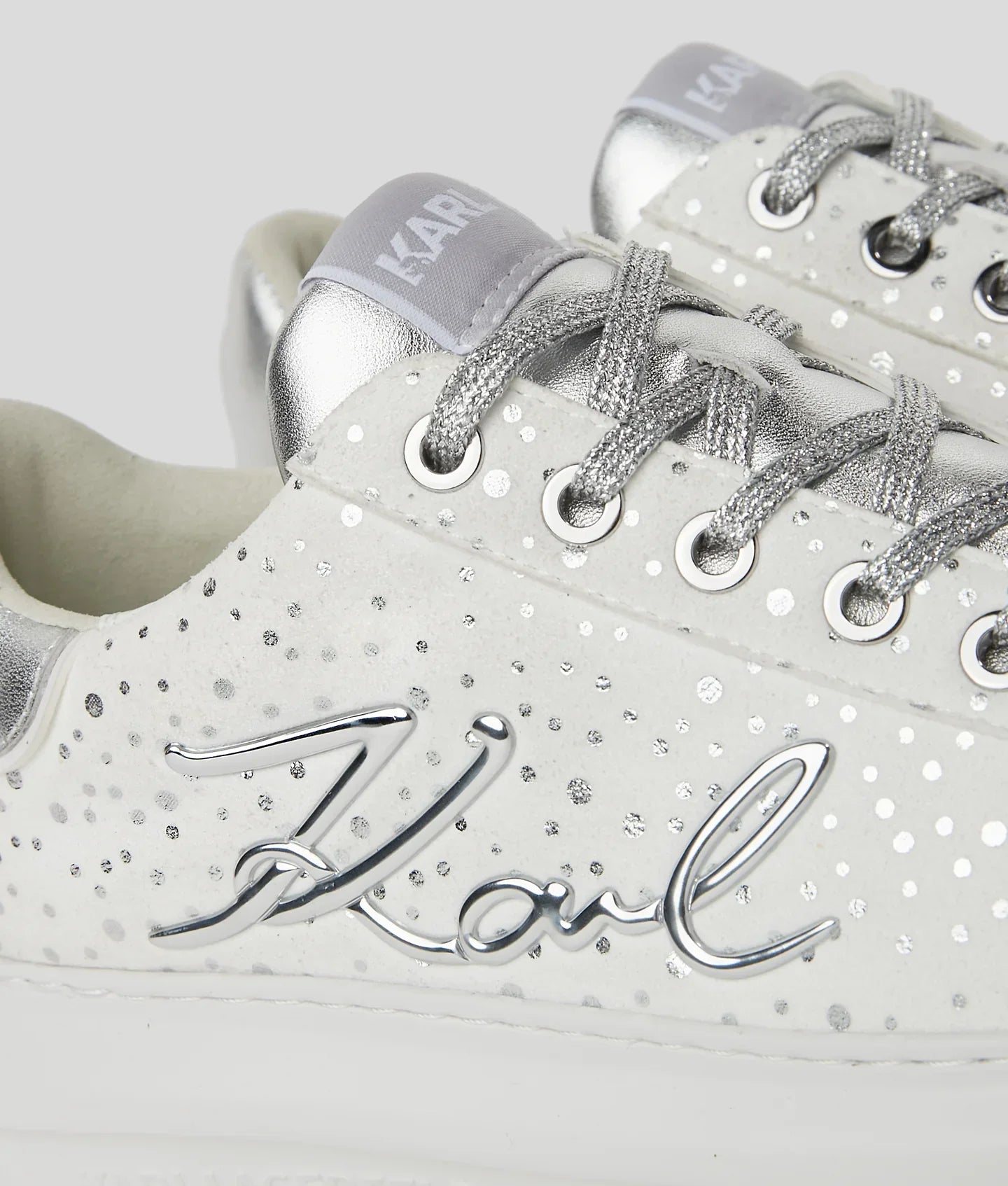 KARL SIGNATURE EXCLUSIVE GLITTER SNEAKERS